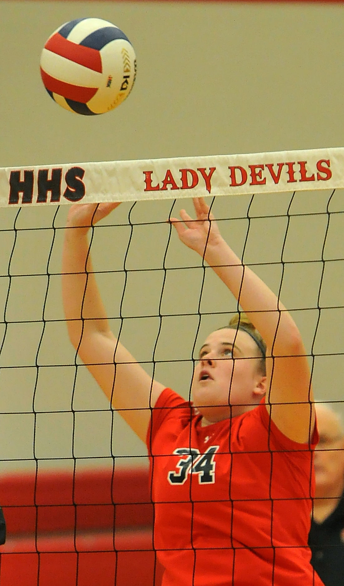 Orion vs El Paso Sectional volleyball tournament